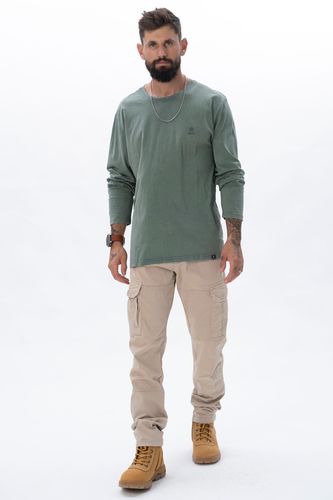 REDBACK WASHED LONG-T / Green
