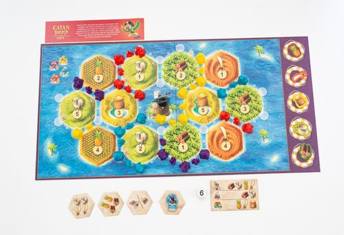 משחק האסטרטגיה בגרסת ילדים - קטאן ג'וניור