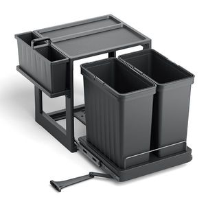 פח אשפה מחולק נשלף (2X26L) 52L