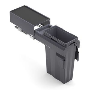 פח אשפה נשלף 32L + מדף