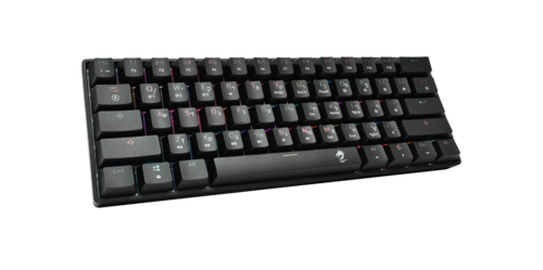 מקלדת גיימינג מיני מכאנית אלחוטית שחורה DRAGON MK61 MINI KEYBOARD BLACK 