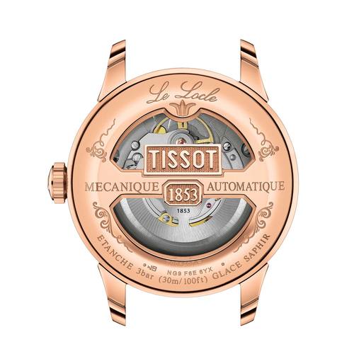 TISSOT T0064073309300 Le Locle מנגנון אוטומטי 80 שעות גברים