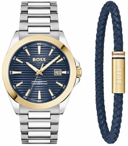 HUGO BOSS 1570191 סט עם צמיד של הוגו בוס גברים יבואן רשמי