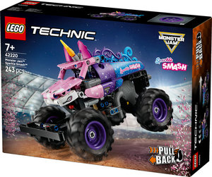 לגו טכני - MONSTER JAM SPARKLE SMASH משוך וסע  42220