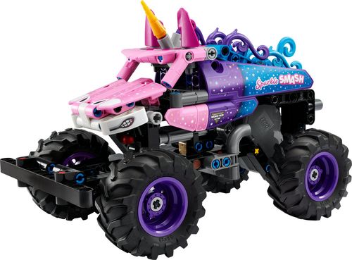 לגו טכני - MONSTER JAM SPARKLE SMASH משוך וסע  42220