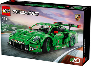 לגו טכני - מכונית מרוץ PORSCHE 911 GT3 R REXY AO RACING  42224