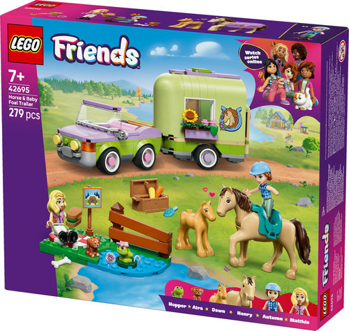 לגו חברות - קרוואן עם סוס וסייח  42695