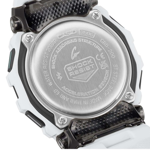 CASIO GBD-200-7D ספורט בלוטוס צעדים קלוריות