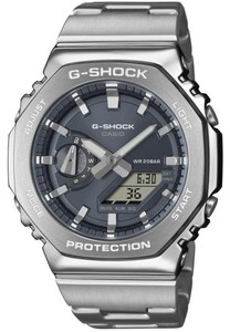 CASIO GM-2110D-8A CARBON קרבון מתכתי