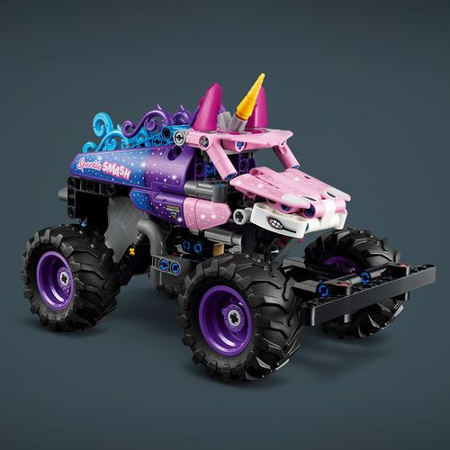 לגו טכני - MONSTER JAM SPARKLE SMASH משוך וסע  42220
