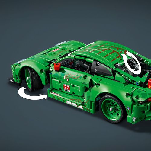 לגו טכני - מכונית מרוץ PORSCHE 911 GT3 R REXY AO RACING  42224