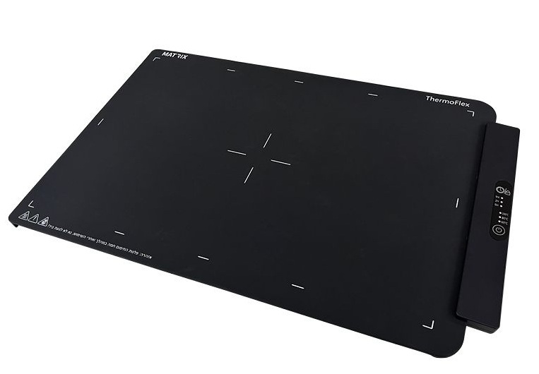 פלטת לשבת בנונית סיליקון דגם MX-PLTF-300W-L בעוצמה MATRIX 300W מטריקס פלטת שבת מתקפלת 2 סירים באישור מכון צומת