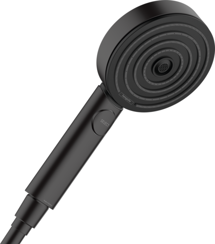 מזלף יד למקלחת 3 מצבים שחור דגם 24110670 HANSGROHE