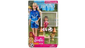 ברבי מאמנת כדורגל Barbie