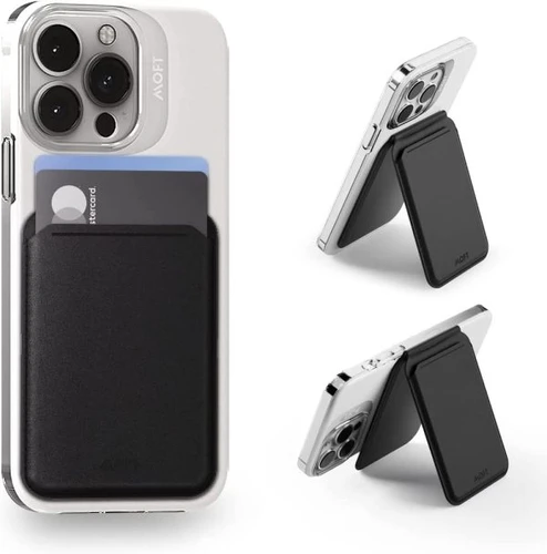 ארנק כרטיסים נשלף Magsafe עם מעמד