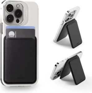 ארנק כרטיסים נשלף Magsafe עם מעמד