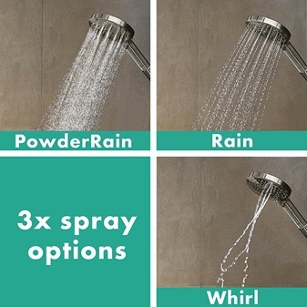 מזלף יד למקלחת HANSGROHE 3 מצבי זרימה דגם 26014000