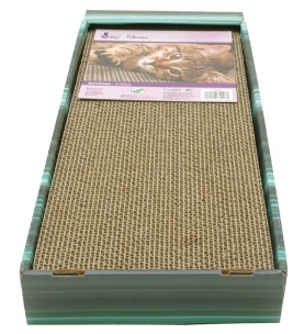 קט לאב מגרדת משופעת עם קטניפ לחתולים - Cat Love Catnip Incline Scratcher
