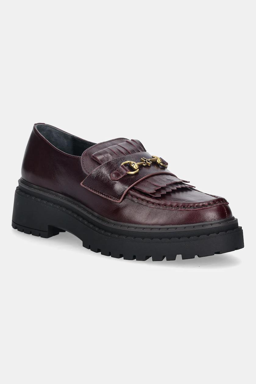 Loafers with Oval T clasp