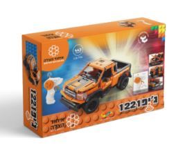 לגו ג'יפ איחוד הצלה + שלט רחוק אורות וצלילים