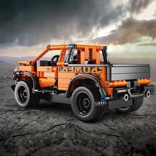 לגו ג'יפ איחוד הצלה + שלט רחוק אורות וצלילים