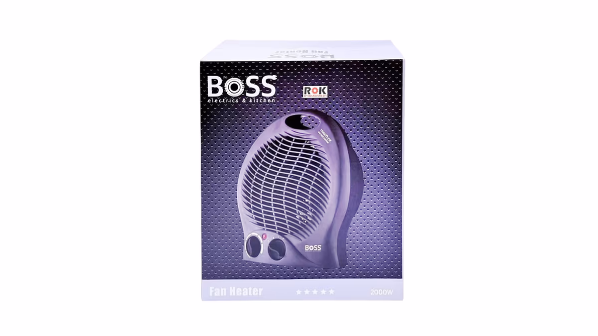 מפזר חום עומד BOSS 2000W שחור