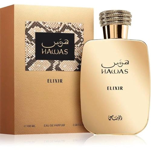 בושם הוואס אליקסיר רסאסי 100 מ״ל א.ד.פ Hawas Elixir Rasasi For Him 100ML EDP 