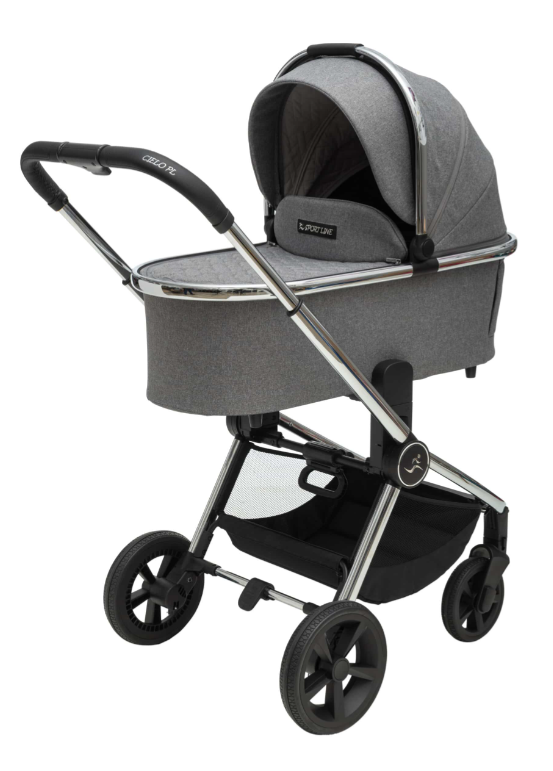 עגלת סיאלו 2023 Celio PL ספורט ליין Sportline - אפור