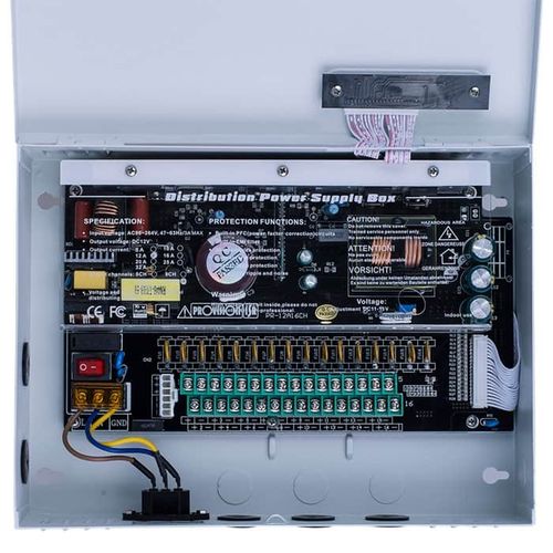 ספק כוח 12V 12Amp בעל 16 יציאות דגם PR-12A16CH מבית ProVision