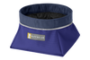 קערת מים ואוכל ניידת Quencher ראפוואר לכלב צבע Huckleburry Blue