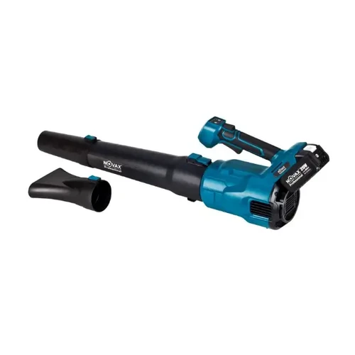 מפוח נטען 20V לשימוש ביתי כולל סוללה 4AH ונטען דגם F72B NOVAX