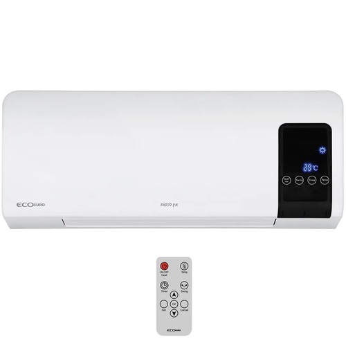 מזגנית חימום לתלייה כוללת שלט רחוק 2000W