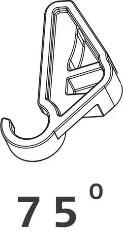 מגביל פתיחה 75 מעלות לקלפה SQ