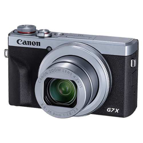שיריון אילת Canon PowerShot G7 X Mark III מצלמה ‏קומפקטית קנון בצבע כסוף