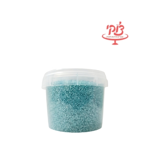 סוכר נץ נץ כחול מטאלי (טורקיז) – (בד