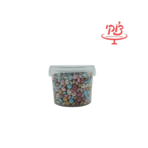 סוכריות עדשים צבעוניים בצבעים מטאלים – (בד"ץ ירושלים)