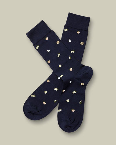 זוג גרביים Fruit Novelty Socks - Navy