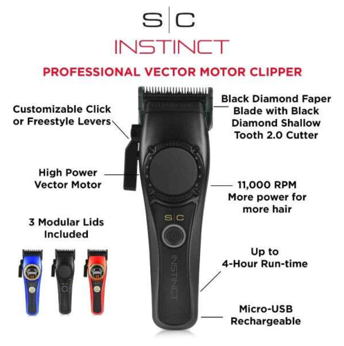 מכונת תספורת מדרגת מבית STYLECRAFT  דגם HCSC607M