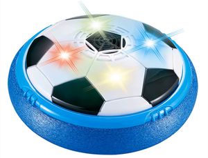 כדורגל מרחף עם אורות ומוזיקה למשחק על משטחים חלקים
