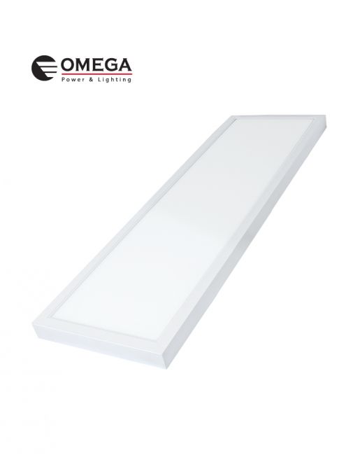 פנל מלבני 120/30 ס"מ 56W עה"ט אור יום SUPER LIGHT OMEGA