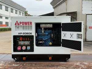 גנרטור דיזל מושתק קירור מים A-ipower מנוע Baudouin הספק 22KVA