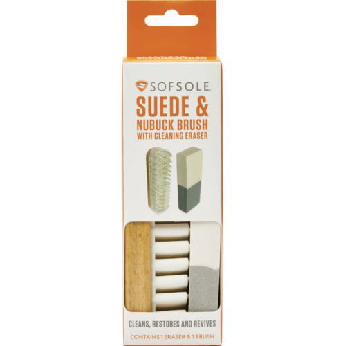 מברשת לניקוי עור -  Sude And Nubuck Kit - Sof Sole