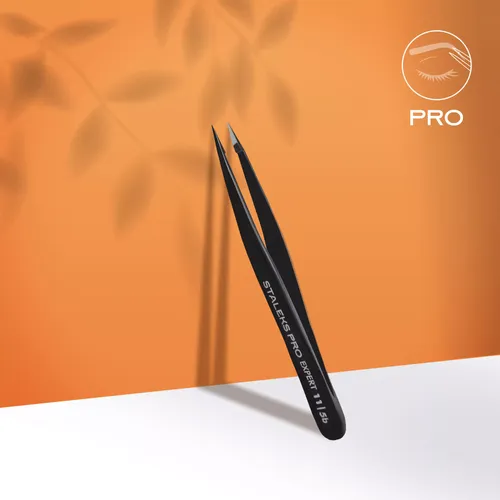 פינצטה לגבות שחורה EXPERT 11 TYPE 5b (חוד)