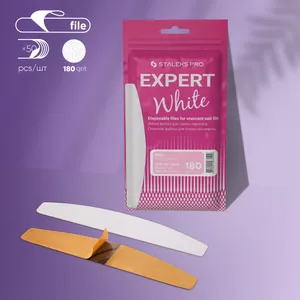 פצירות חד-פעמיות דקות חצי ירח EXPERT 42 גריט 180 (50 יח
