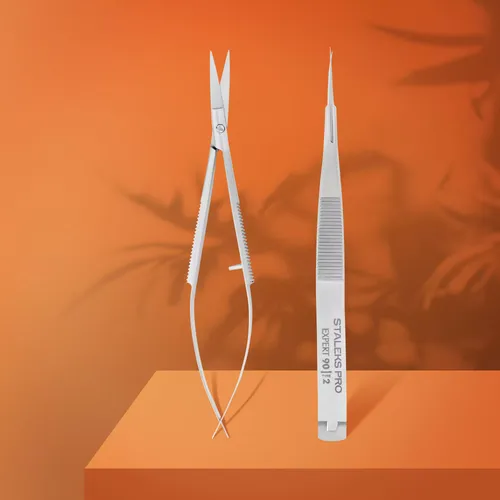 מספריים מיקרו מקצועיים לעיצוב גבות EXPERT 90 TYPE 2