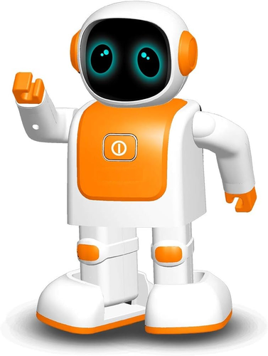 רובוט מייקי MiKi Robot - חבר AI אינטראקטיבי חכם דובר עברית - כתום 1