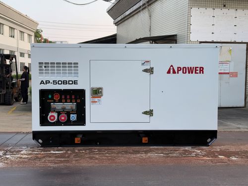 גנרטור דיזל מושתק קירור מים A-ipower מנוע Baudouin הספק 55KVA