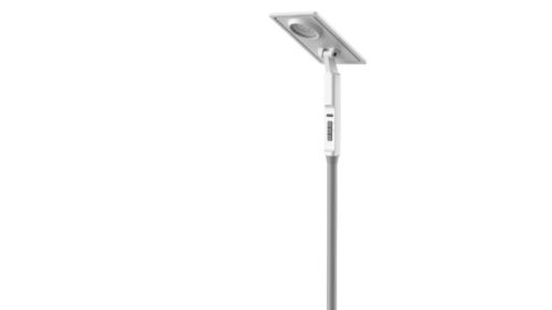 תאורת עמוד סולארית לגינה 2 מטר NEWTEC BRIGHT