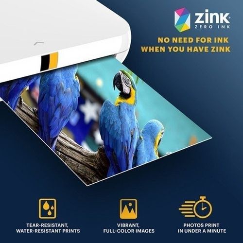 מארז 20 דפי מדבקות צילום Zink 2x3 למצלמות אינסטנט מבית Kodak
