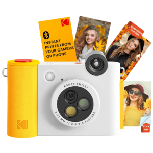מצלמת אינסטנט קודאק צבע לבן Kodak Smile Plus